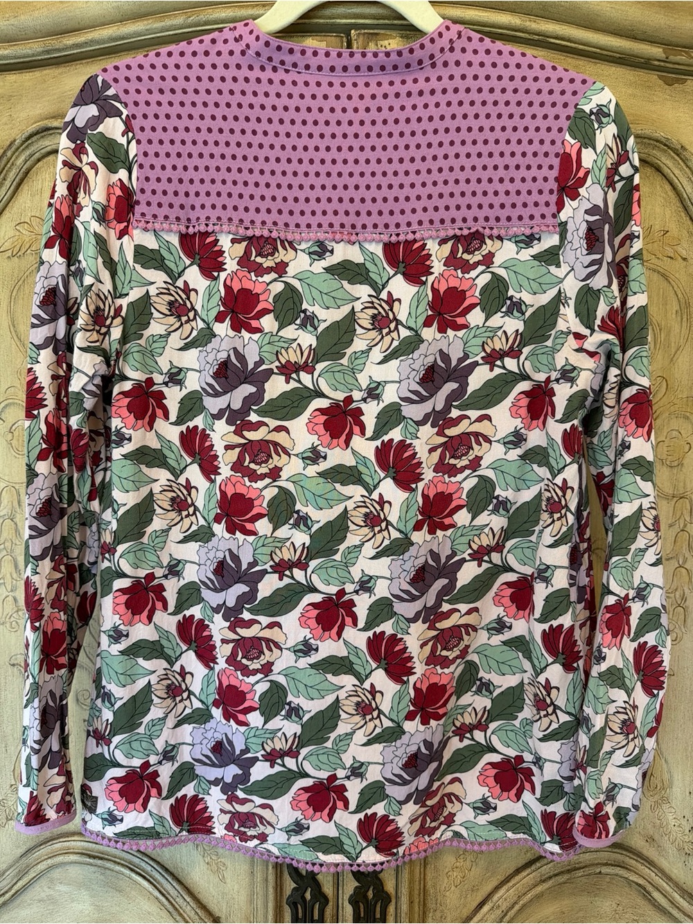 Matilda Jane PTP 19” MSRP $58 Henley Peasant Top - Picture 5 of 12